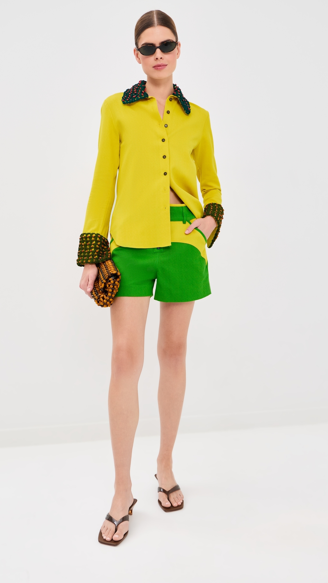 Ride or Fly Shorts Grass Green