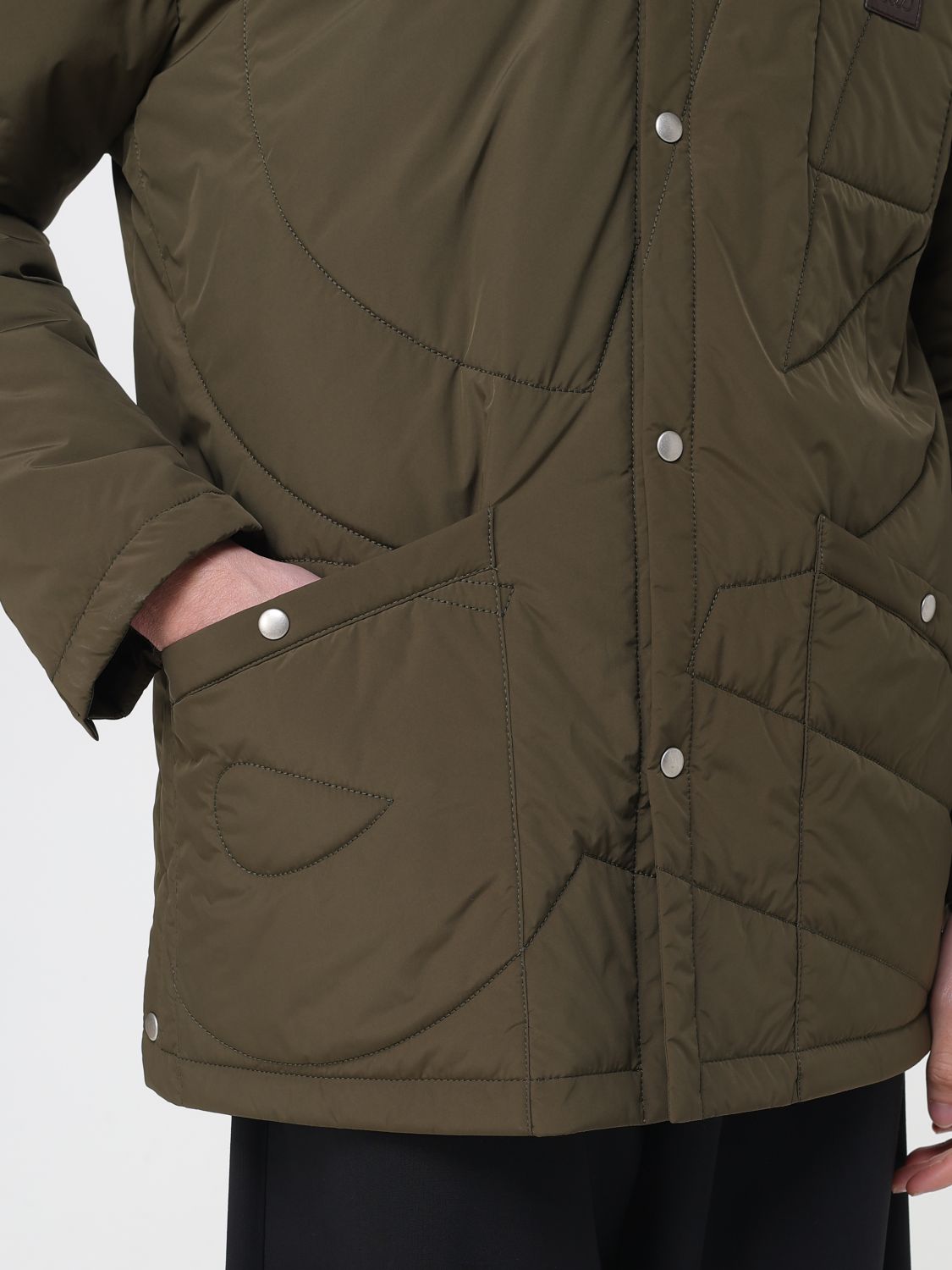 Jacket Men color Green