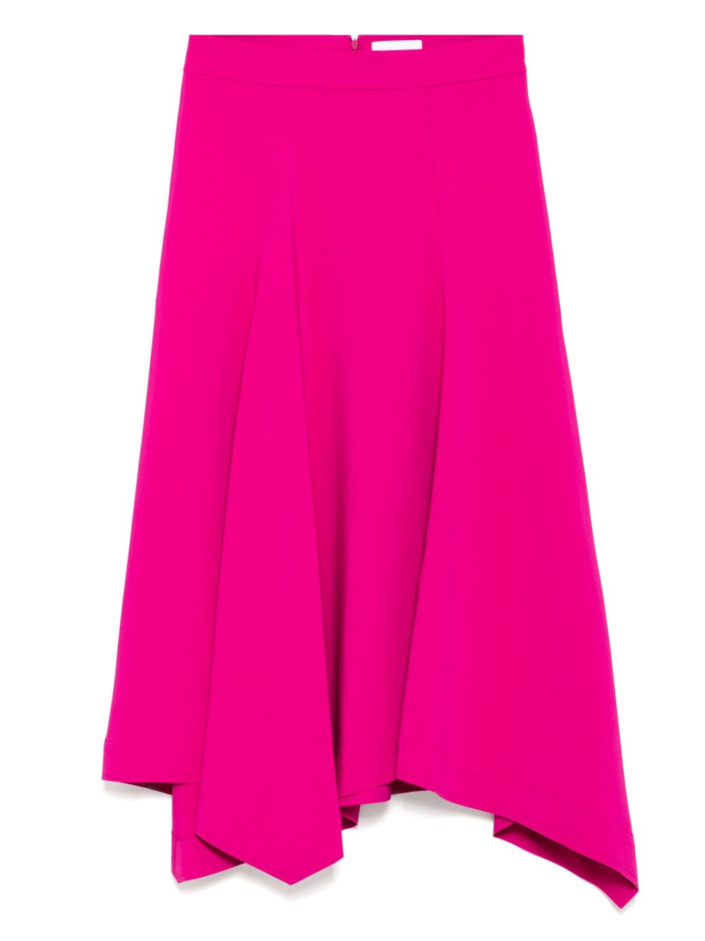 Ferragamo midi handkerchief skirt - Purple