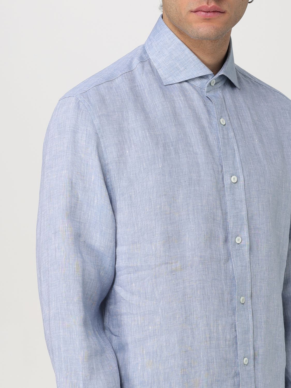 Linen shirt - Blue