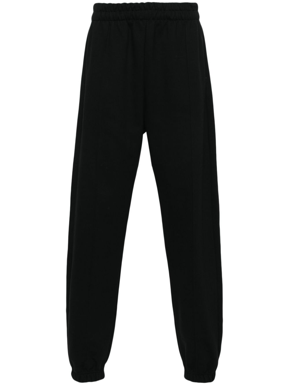 Embroidered-logo track pants - Grey