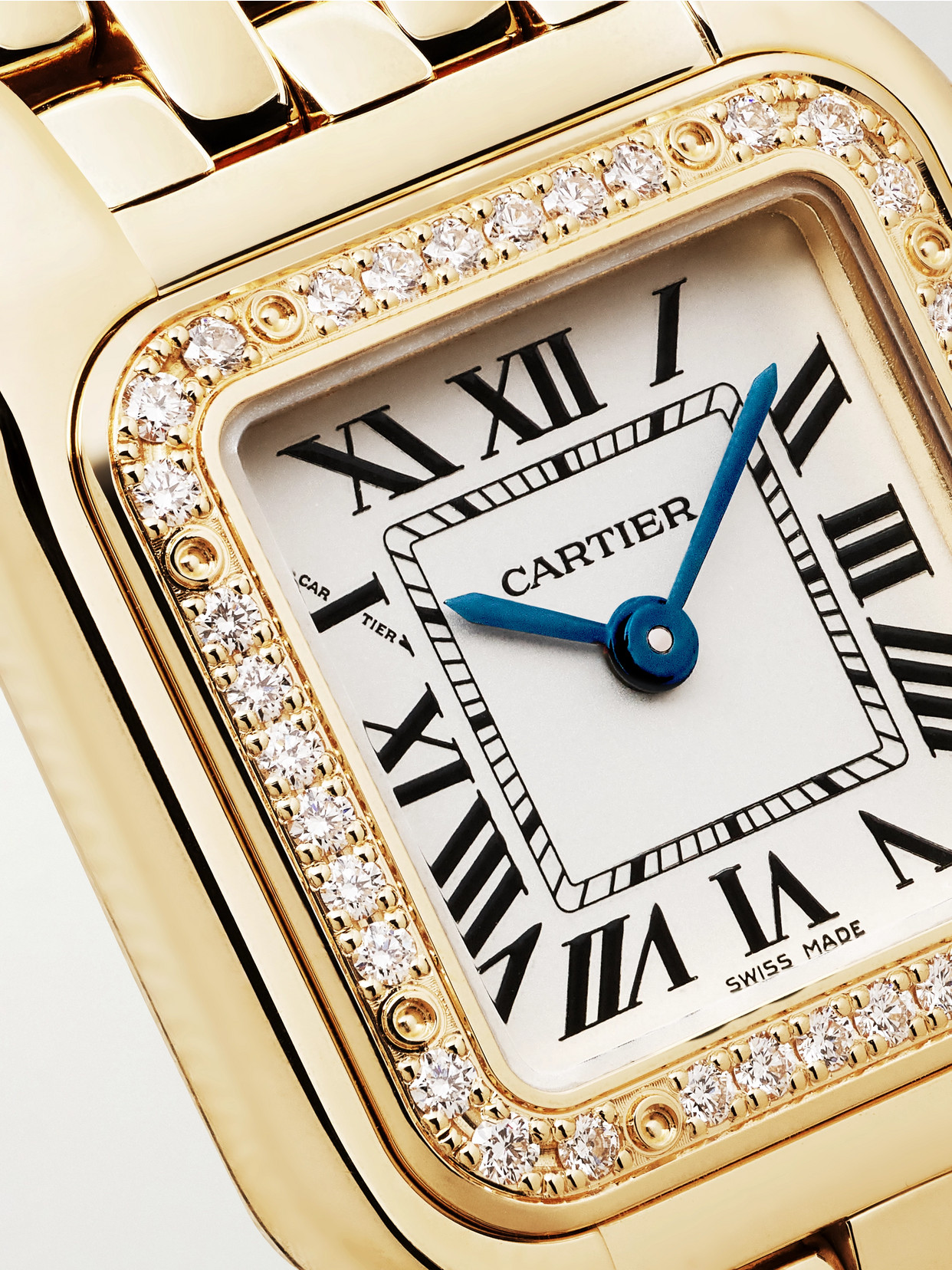 Panthère De Small 23mm 18-karat Gold And Diamond Watch - One size