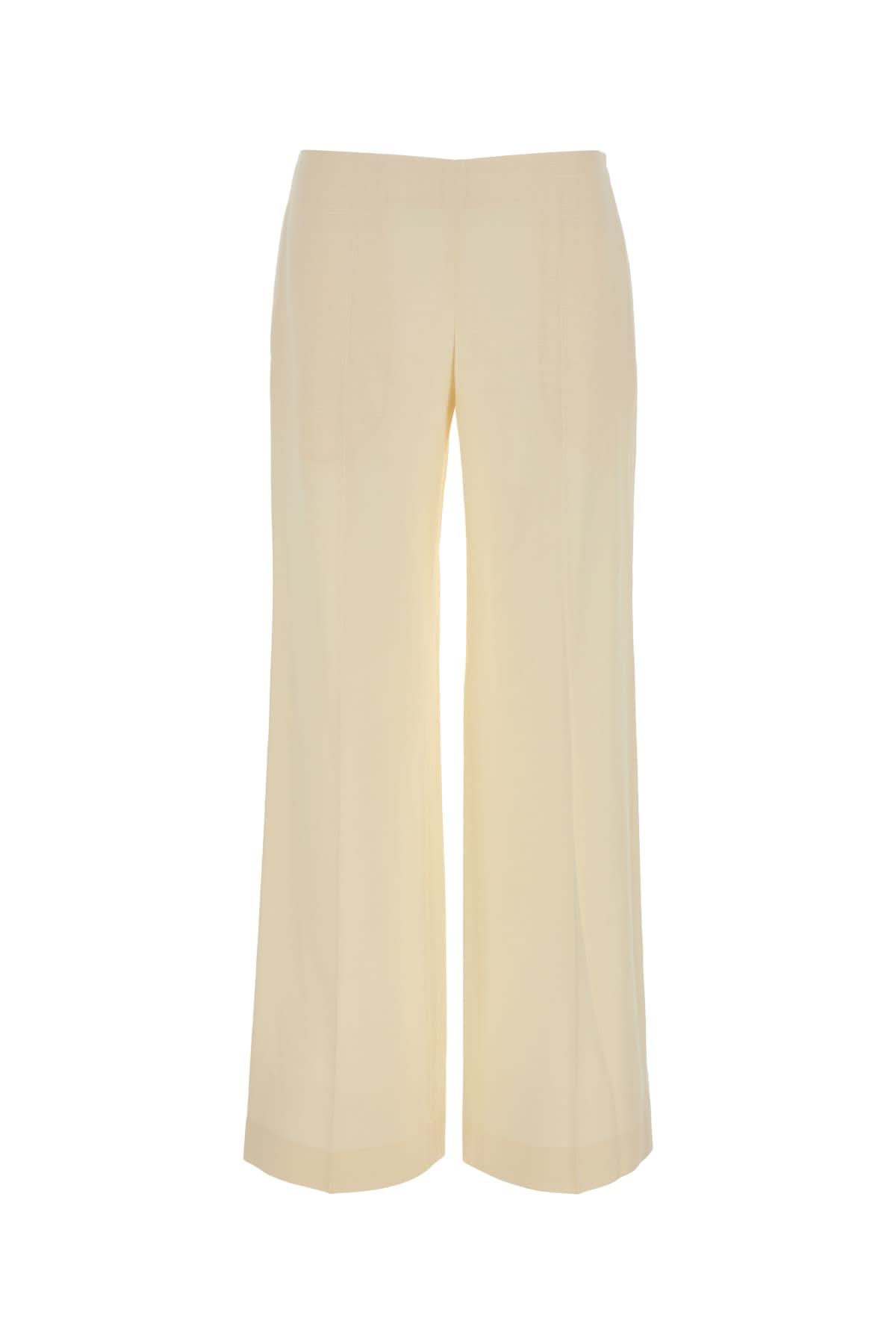 Foulard Wool And Silk Trousers