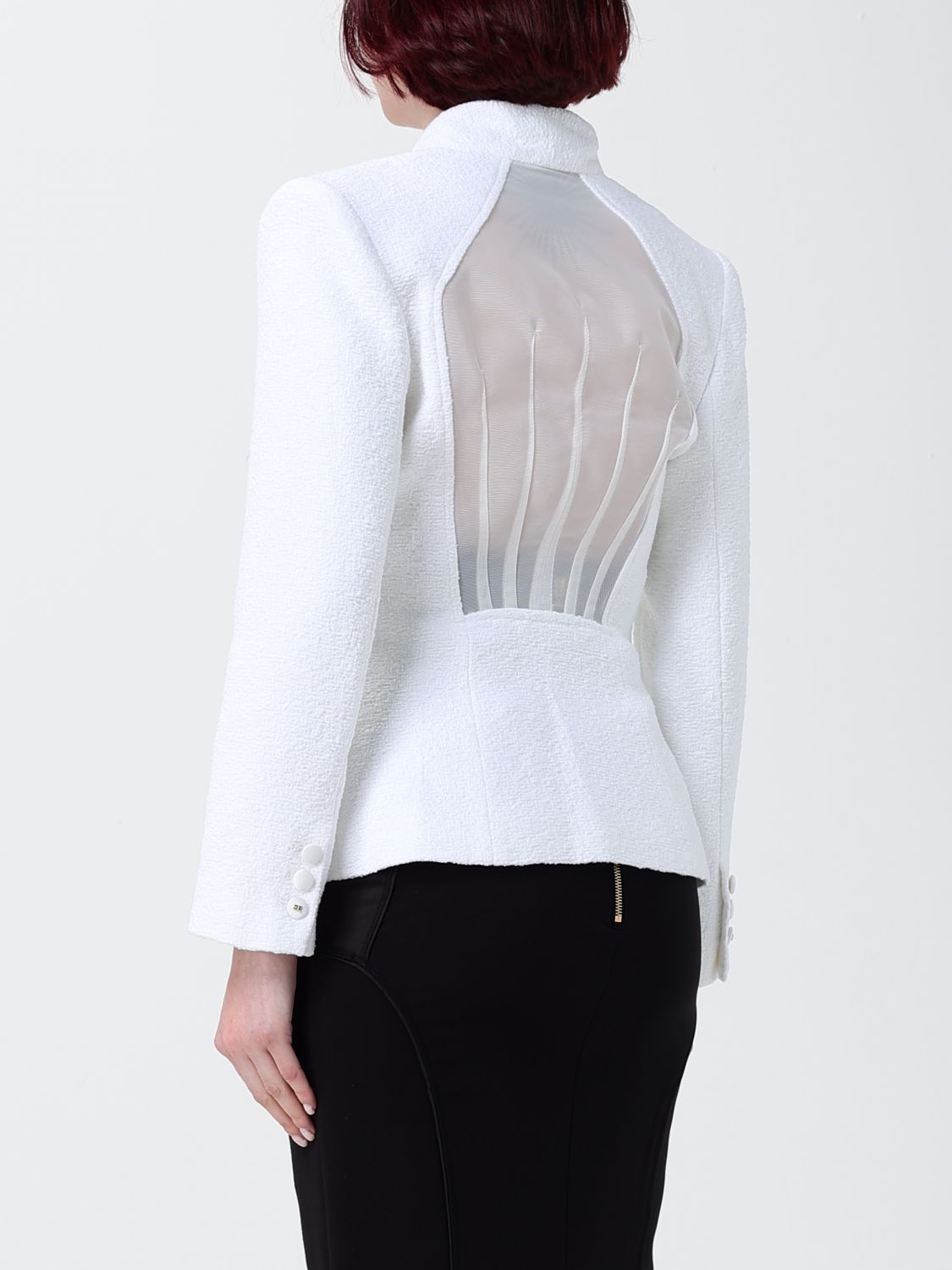 Jacket Woman color Ivory