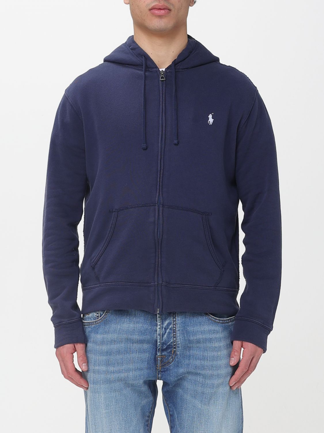 Sweatshirt Men color Navy