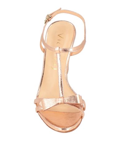 ) Woman Sandals Copper Size 7 Leather