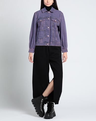 Woman Denim outerwear Purple