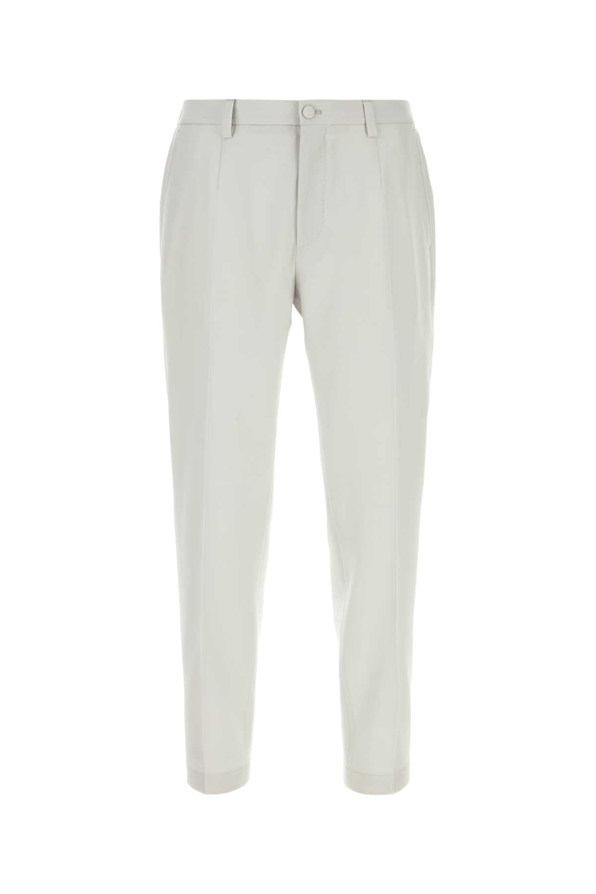 Virgin Wool Trousers — Beige