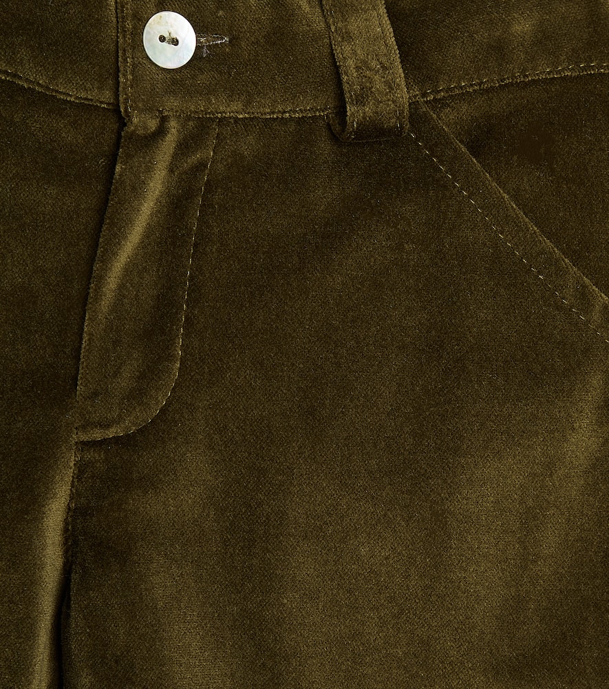 Lucas cotton velvet shorts