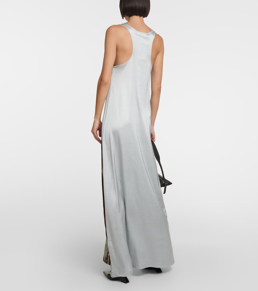 Printed maxi dress