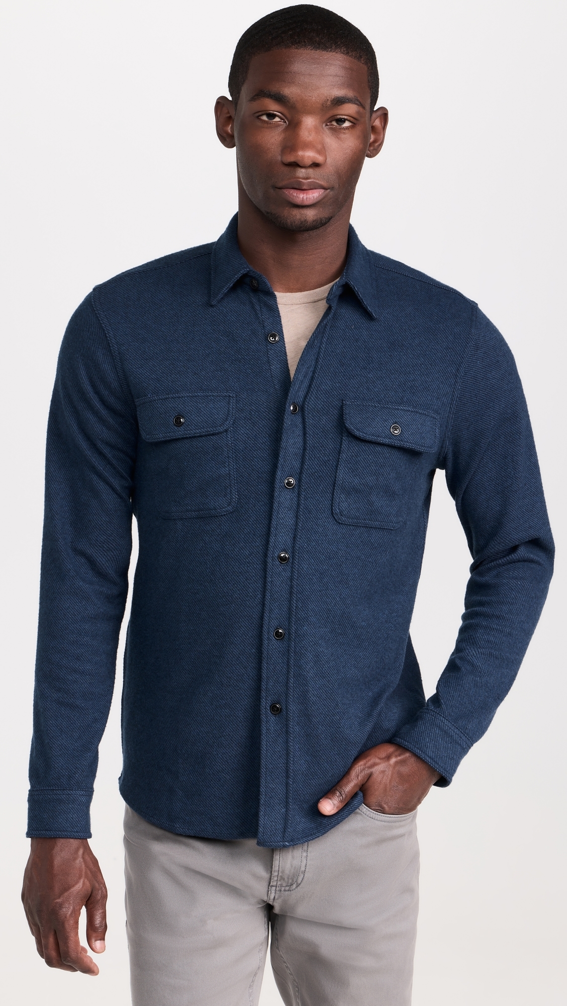 Legend Sweater Shirt Navy Twill 