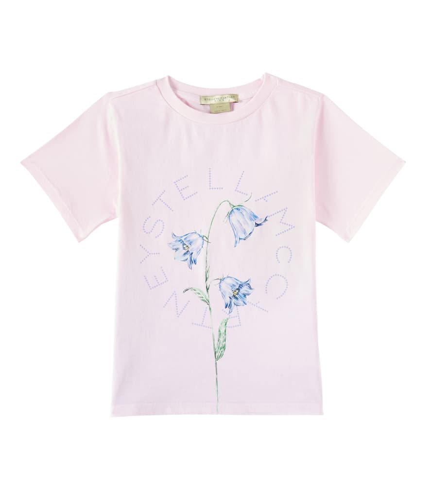Stella McCartney Kids Printed cotton jersey T-shirt