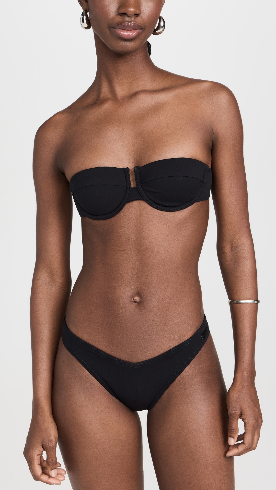Separates Balconette Bikini Top Black