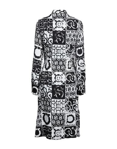 Woman Midi dress White Size 12 Silk