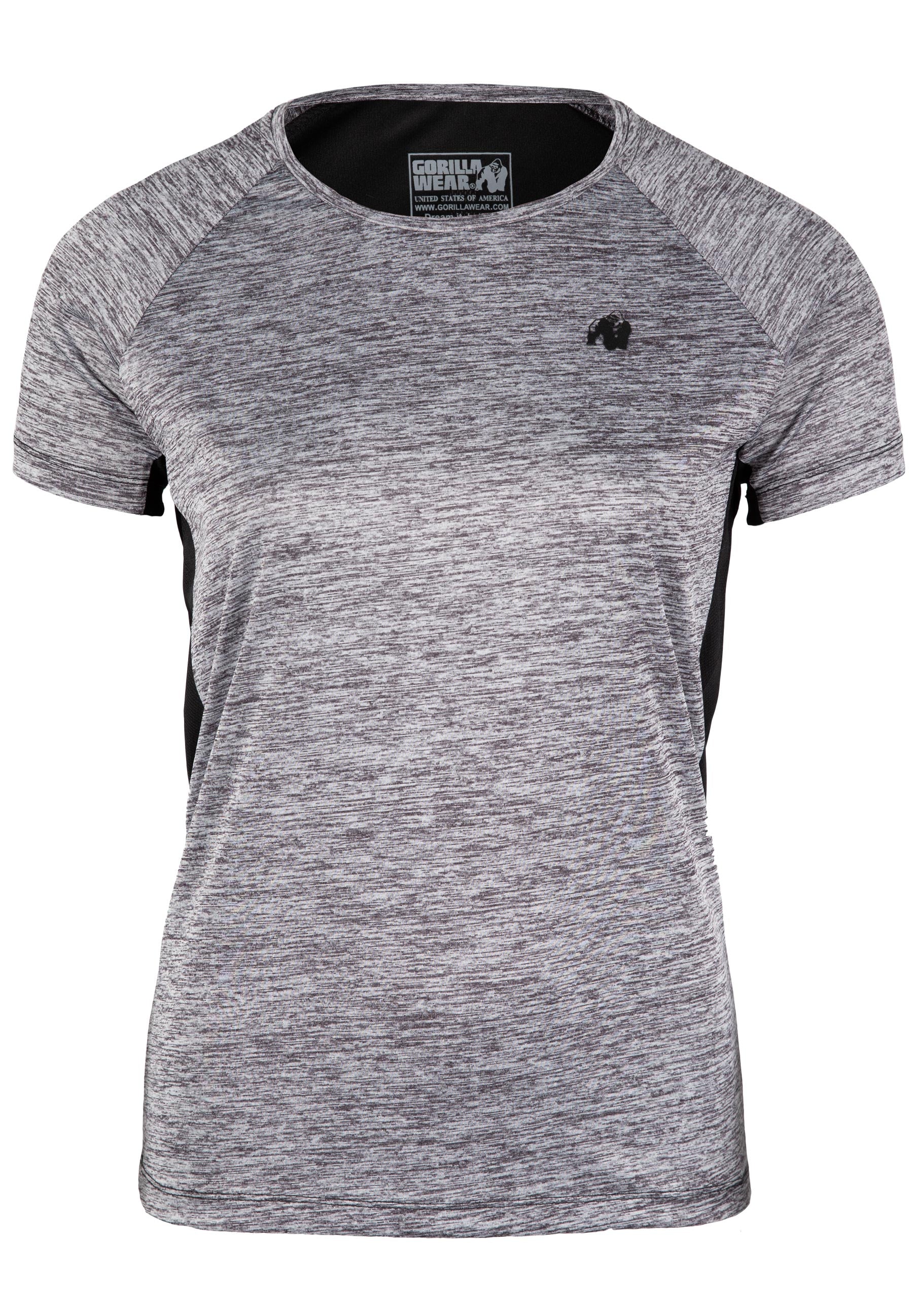 Monetta Performance T-Shirt - Gray Melange