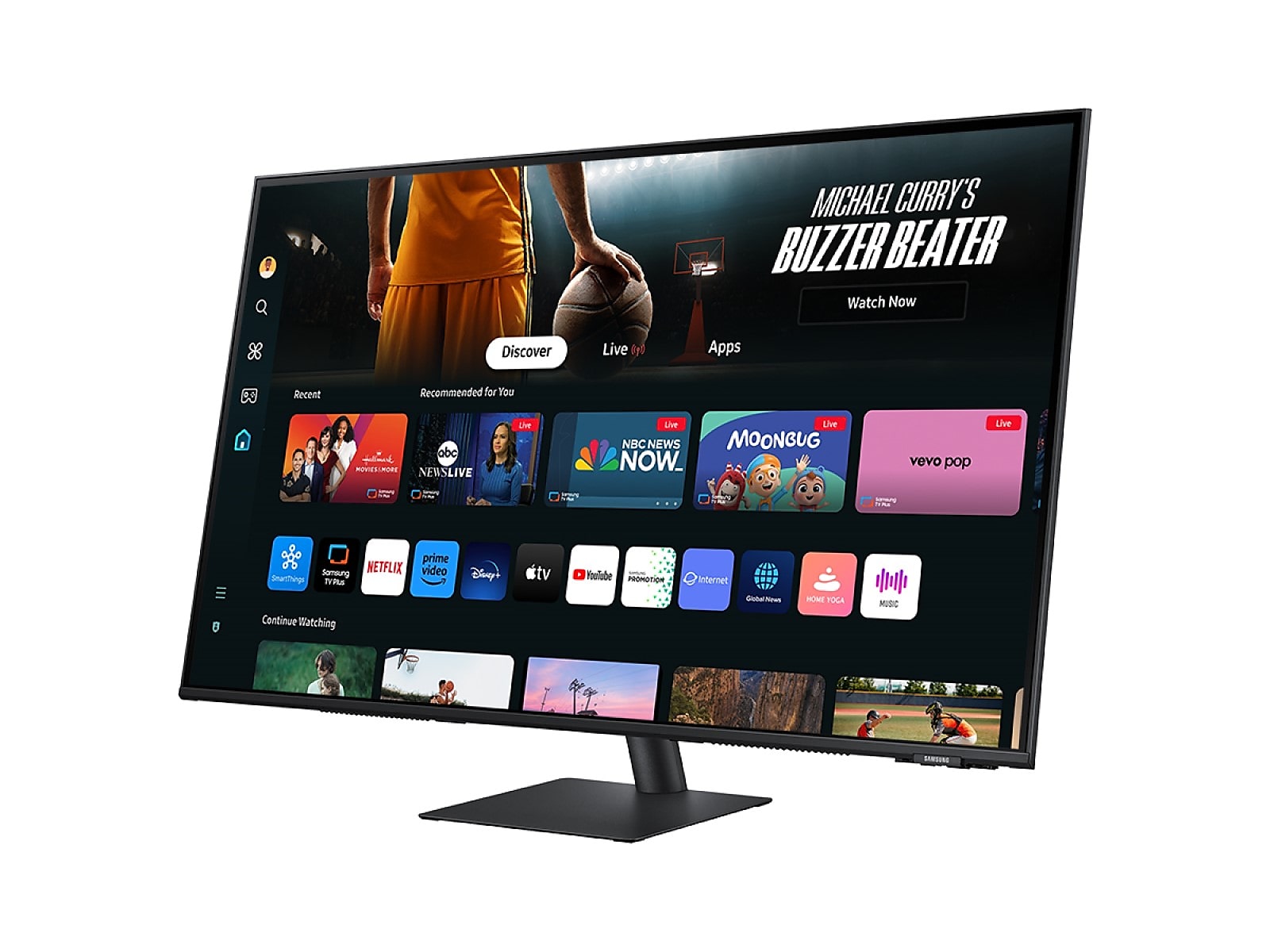 32" Smart Monitor M7 (M70D) 4K UHD with Streaming TV, Speakers and USB-C(LS32DM702UNXGO)