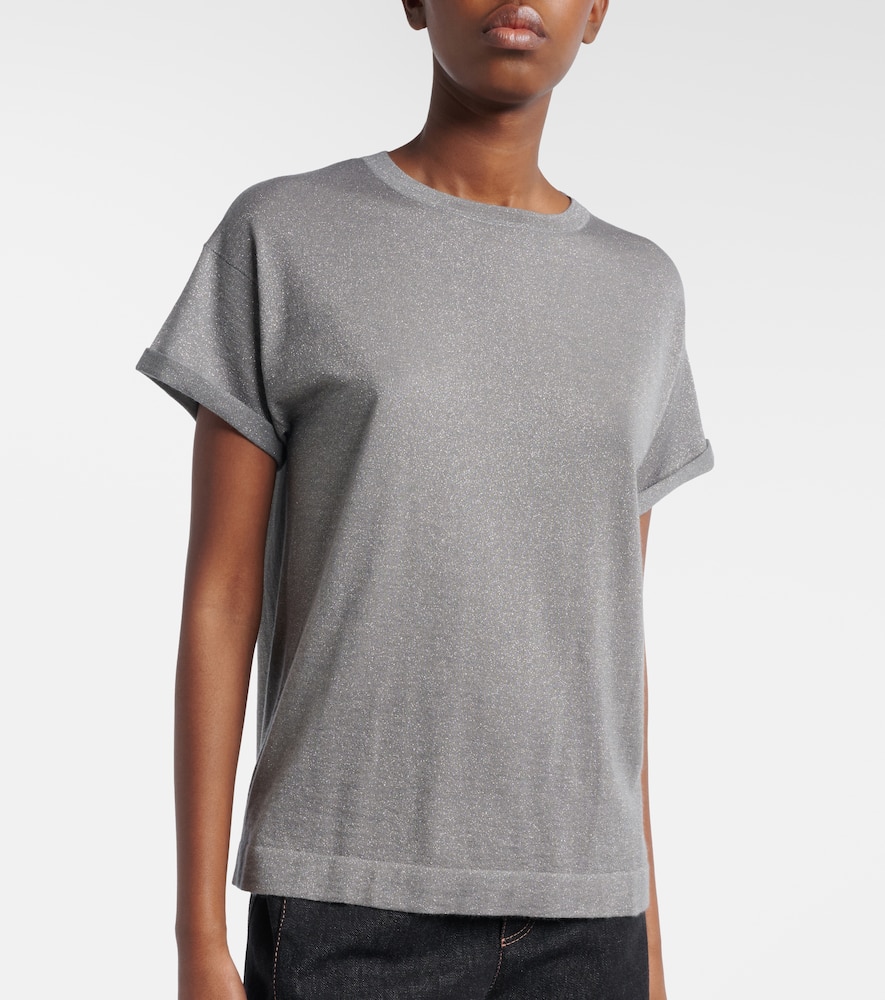 Cashmere and silk-blend T-shirt