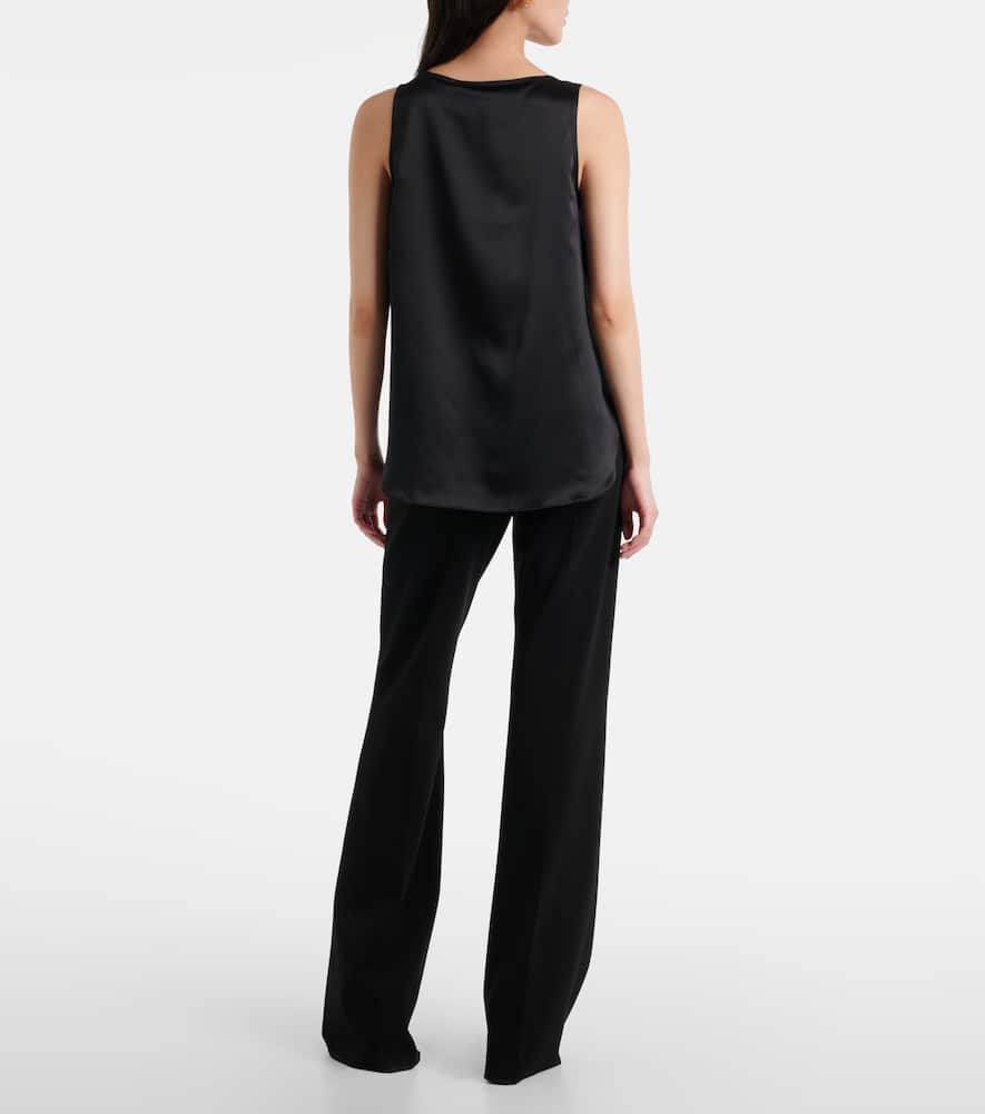 Filly silk tank top