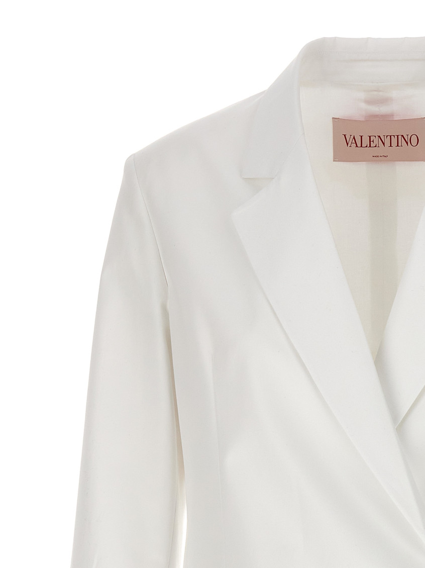 Compact Poplin Blazer
