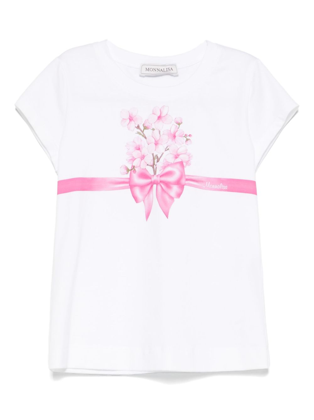 Floral-print T-shirt - White