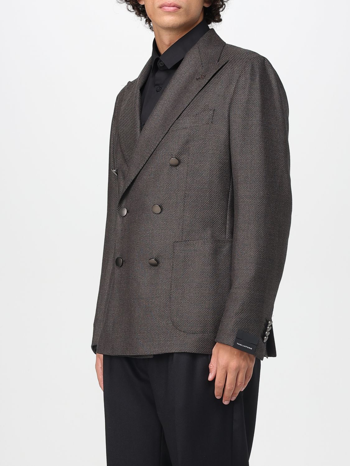 Blazer Men color Green