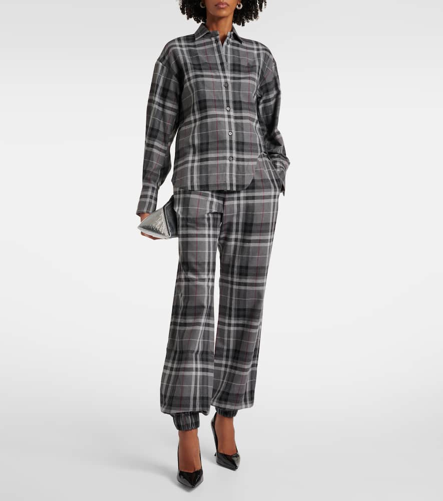Cotton-blend shirt
