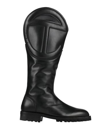 Woman Boot Black Size 7 Leather