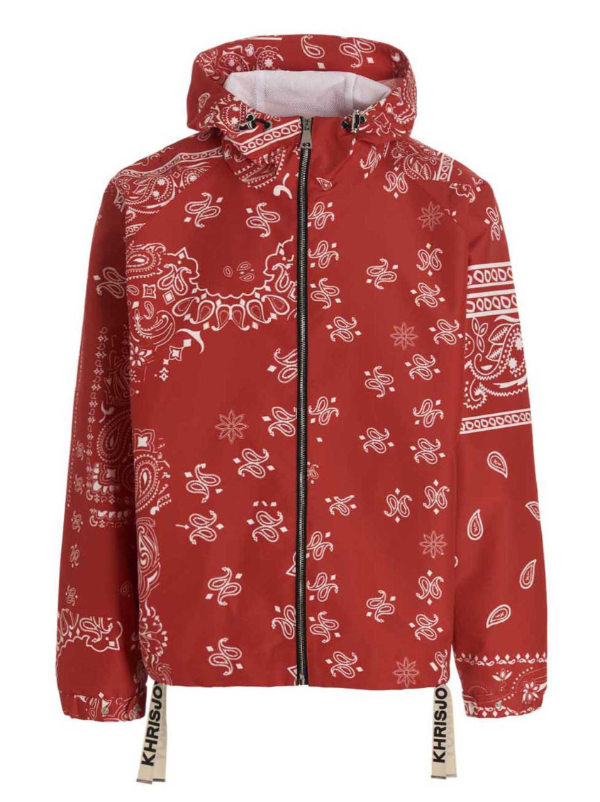 Windbreaker Bandana Hood Jacket