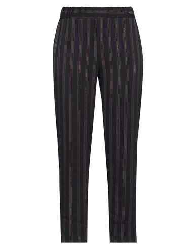 Woman Pants Midnight blue Size 4 Viscose, Wool, Acetate, Lurex