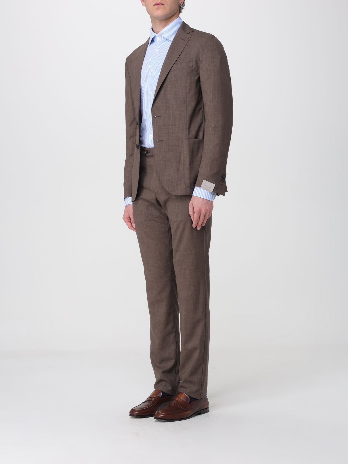 Suit Men color Brown