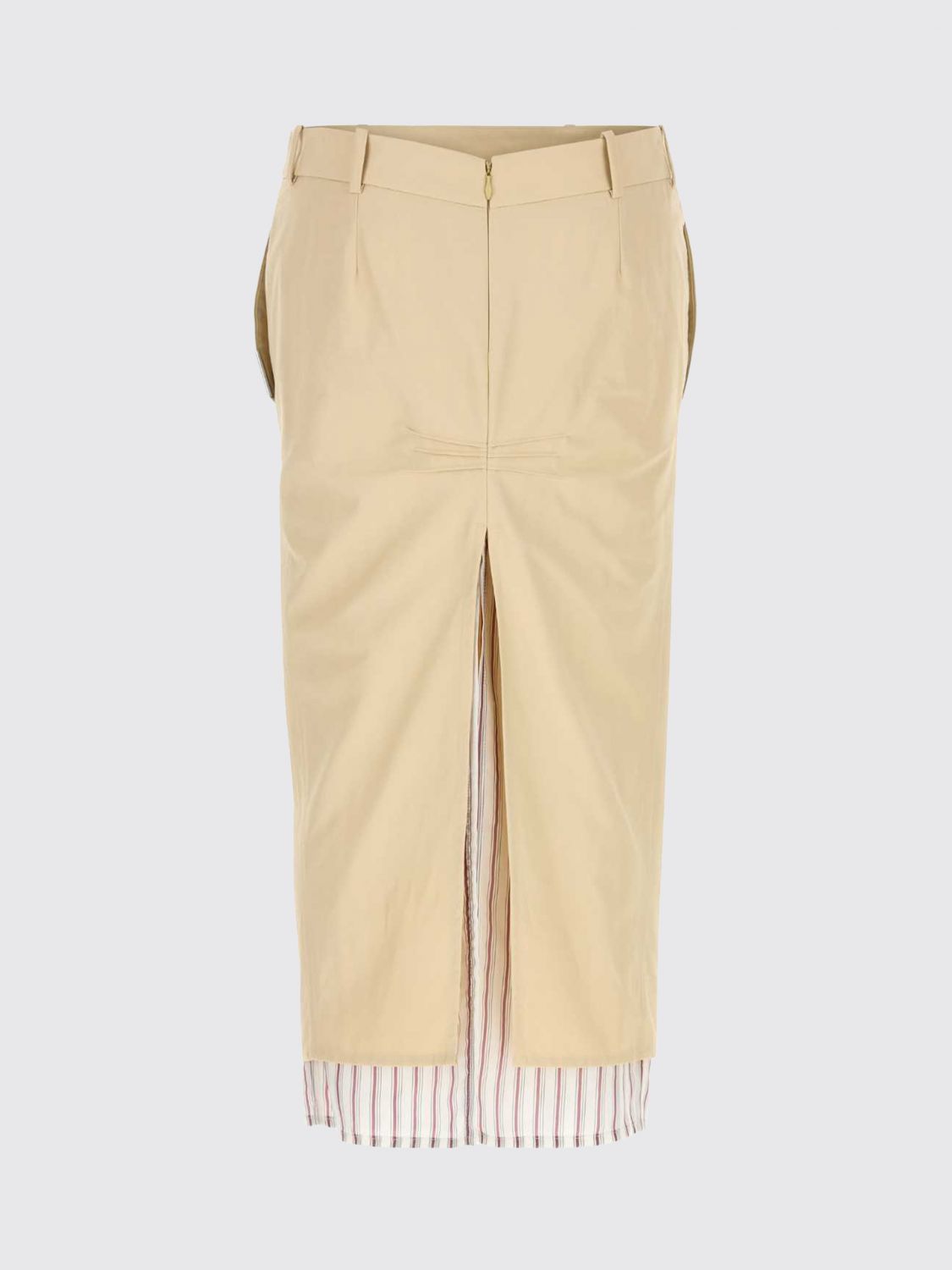 Skirt Woman color Beige