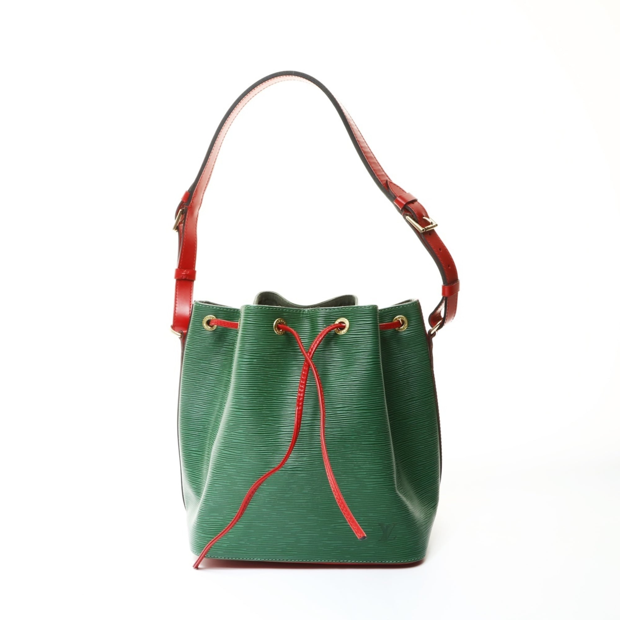 Louis Vuitton Epi Green Epi Leather Shoulder Bag Pre-Owned