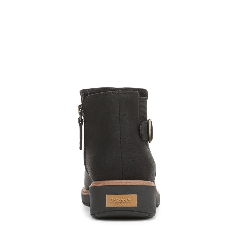 Women's Calm One Ankle Boots (Black Faux Leather)