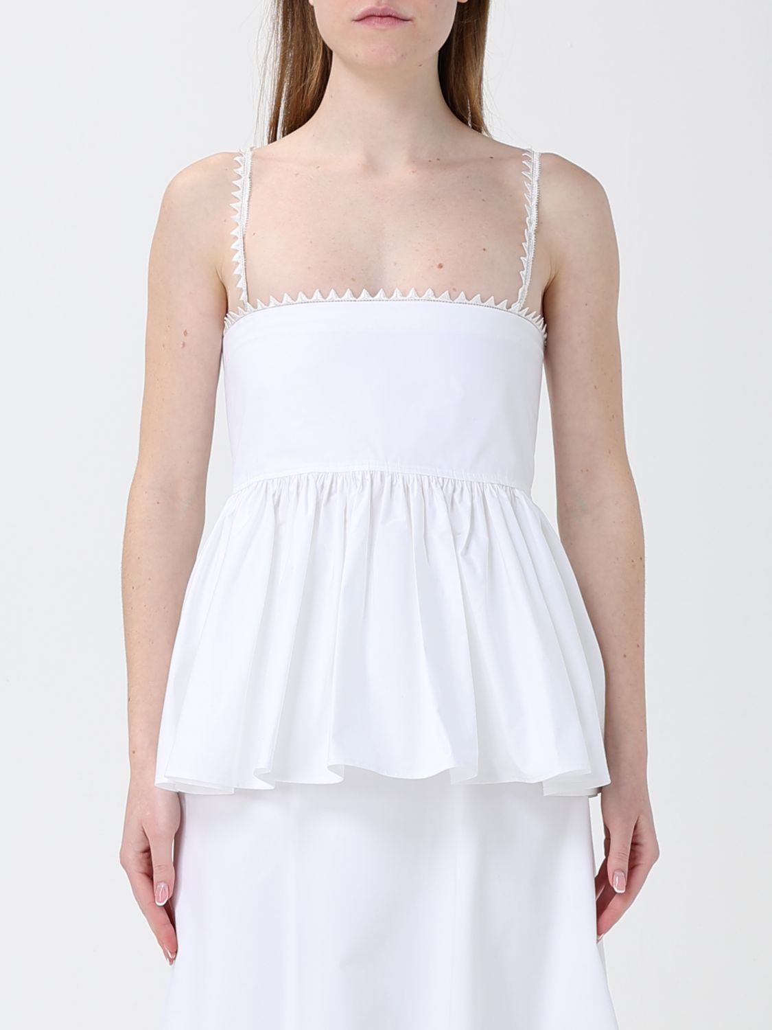 Top Woman color White