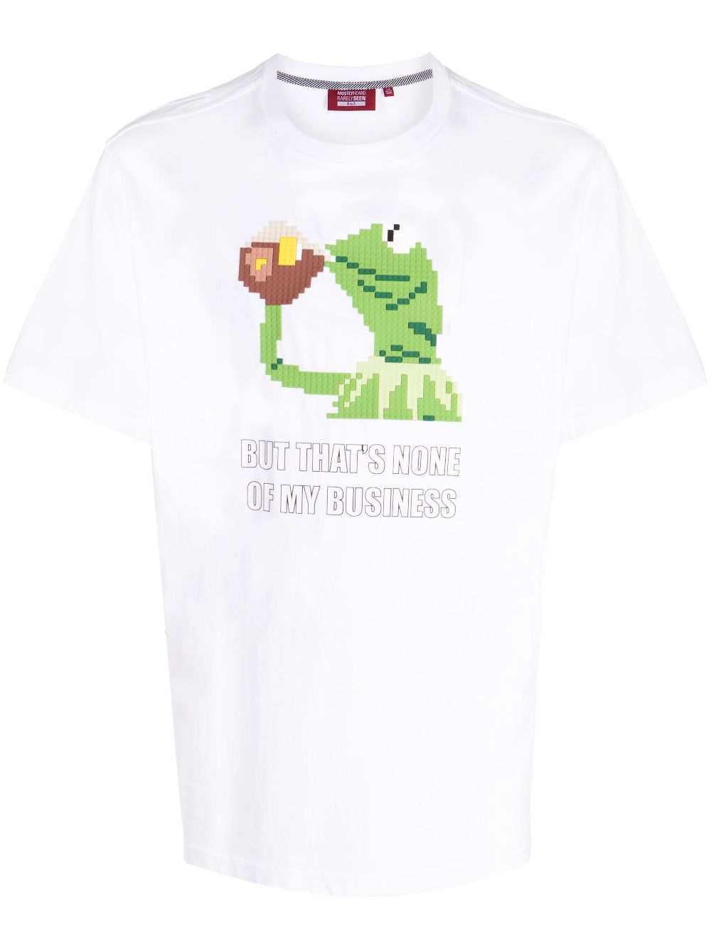 Graphic-print short-sleeve T-shirt - White