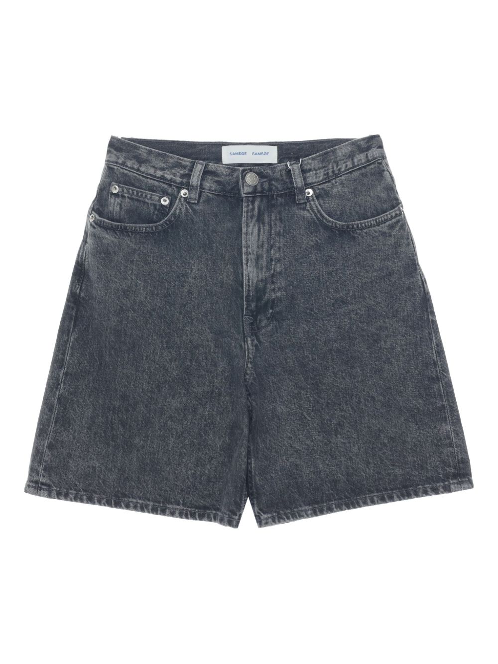 Sashelly denim shorts - Grey