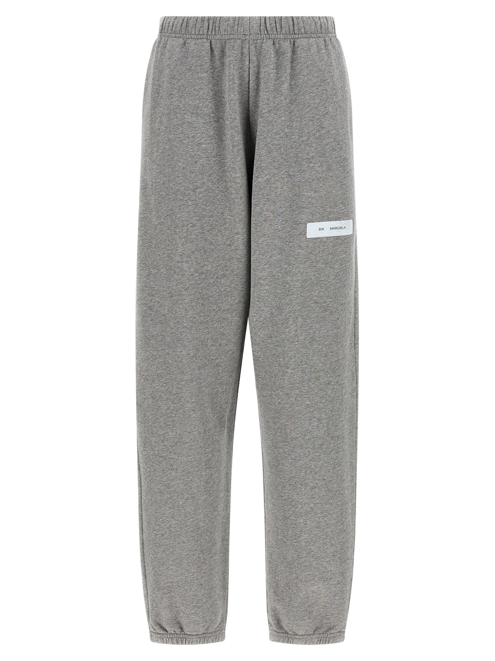 Cotton Sweatshirt Joggers — Gray