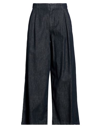 Woman Jeans Blue Size 2 Cotton, Kapok fibre