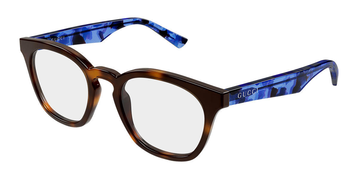 Gucci GG2185O 003 Men's Eyeglasses Tortoiseshell 50 - Blue Light Block Available