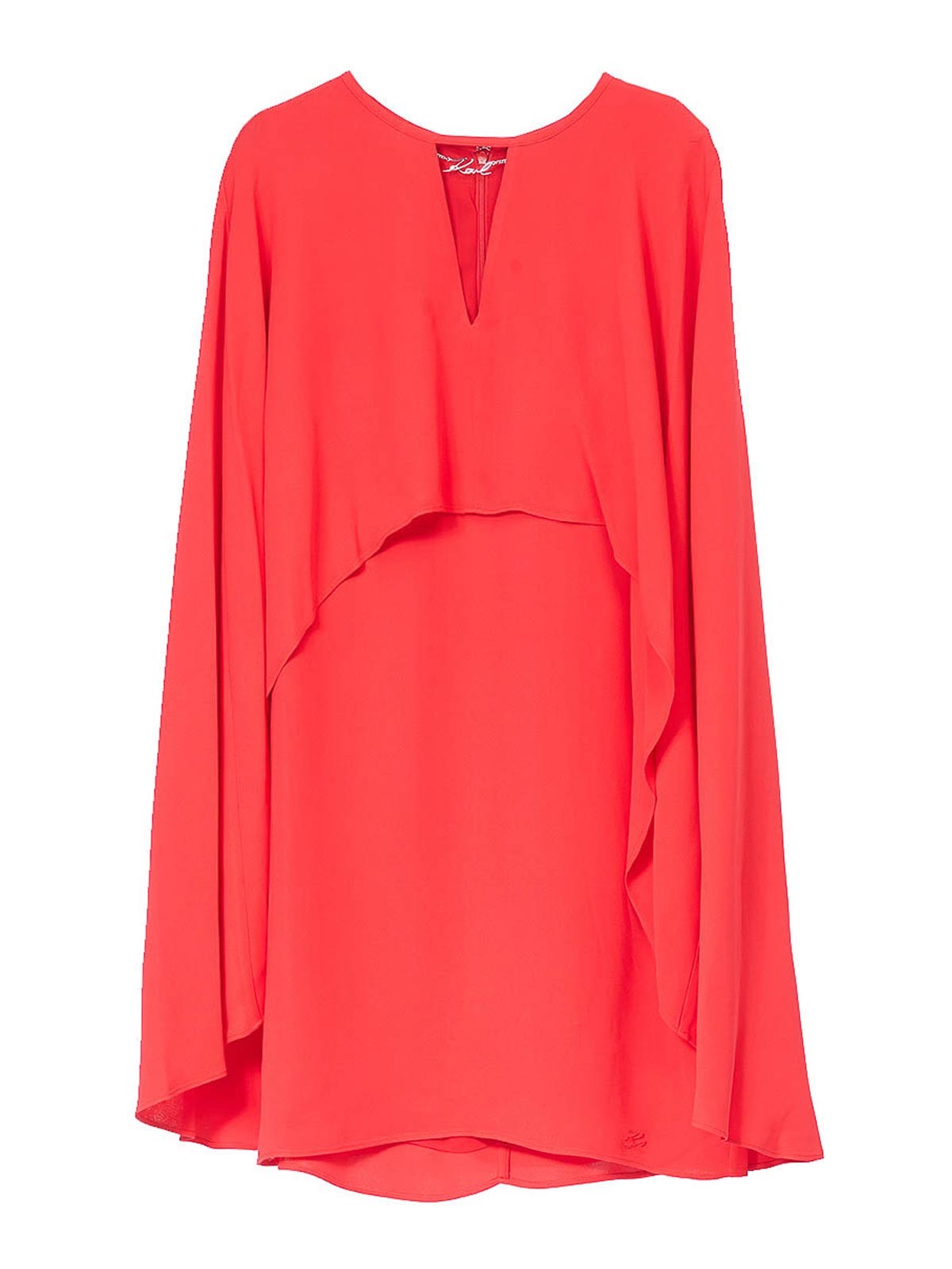 Short Party Cape Dress