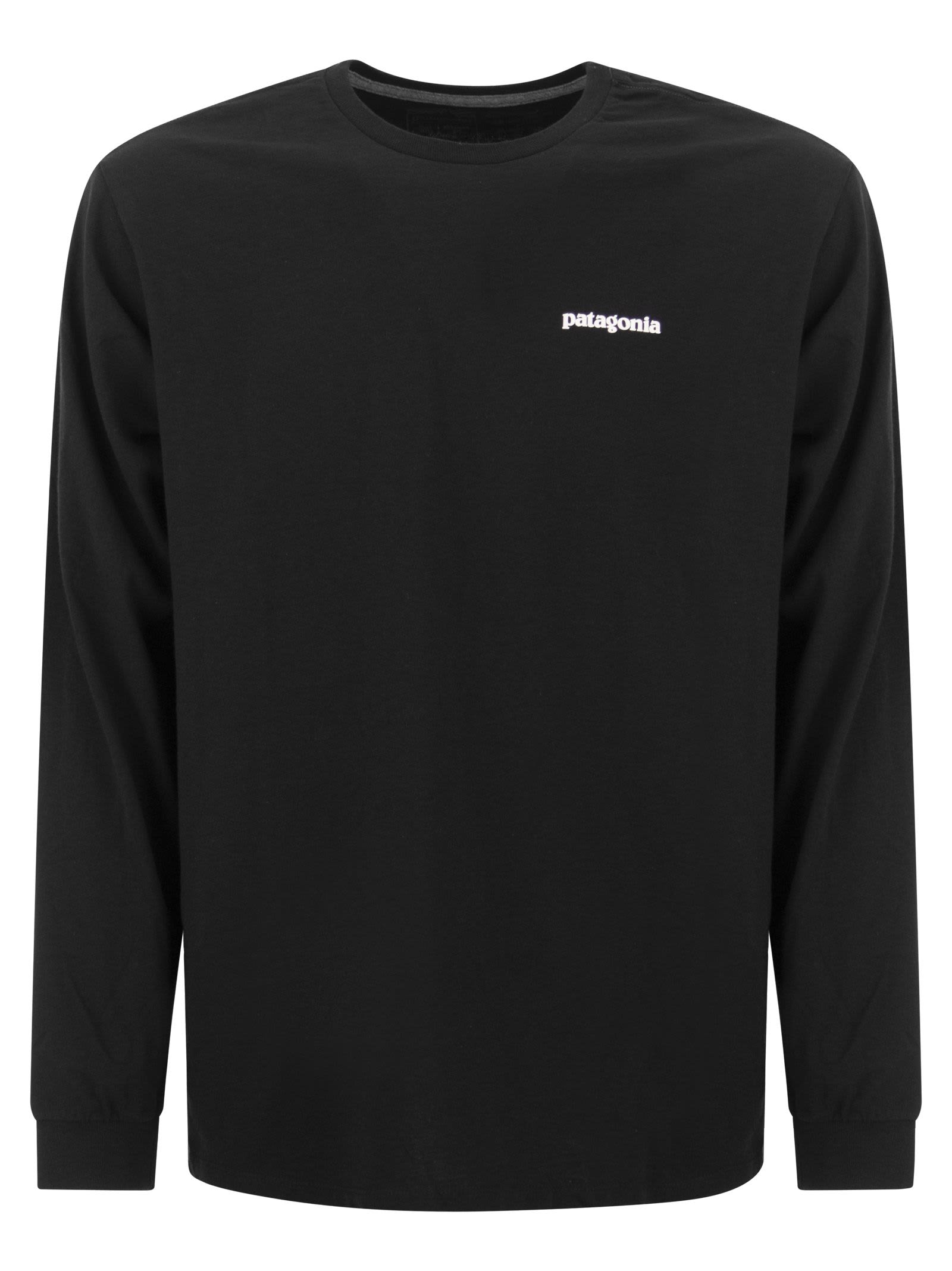 T-shirt With Logo Long Sleeves