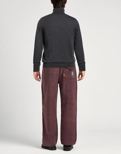 Man Turtleneck Charcoal Size XL Merino Wool