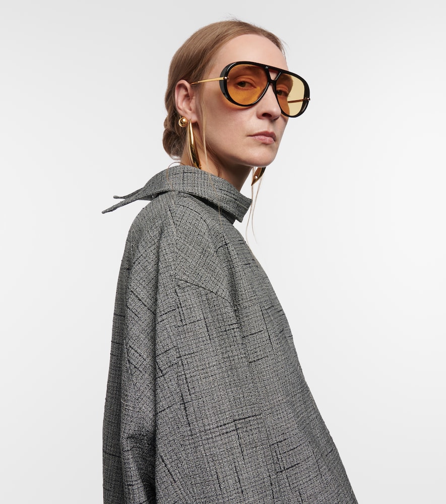 Drop aviator sunglasses