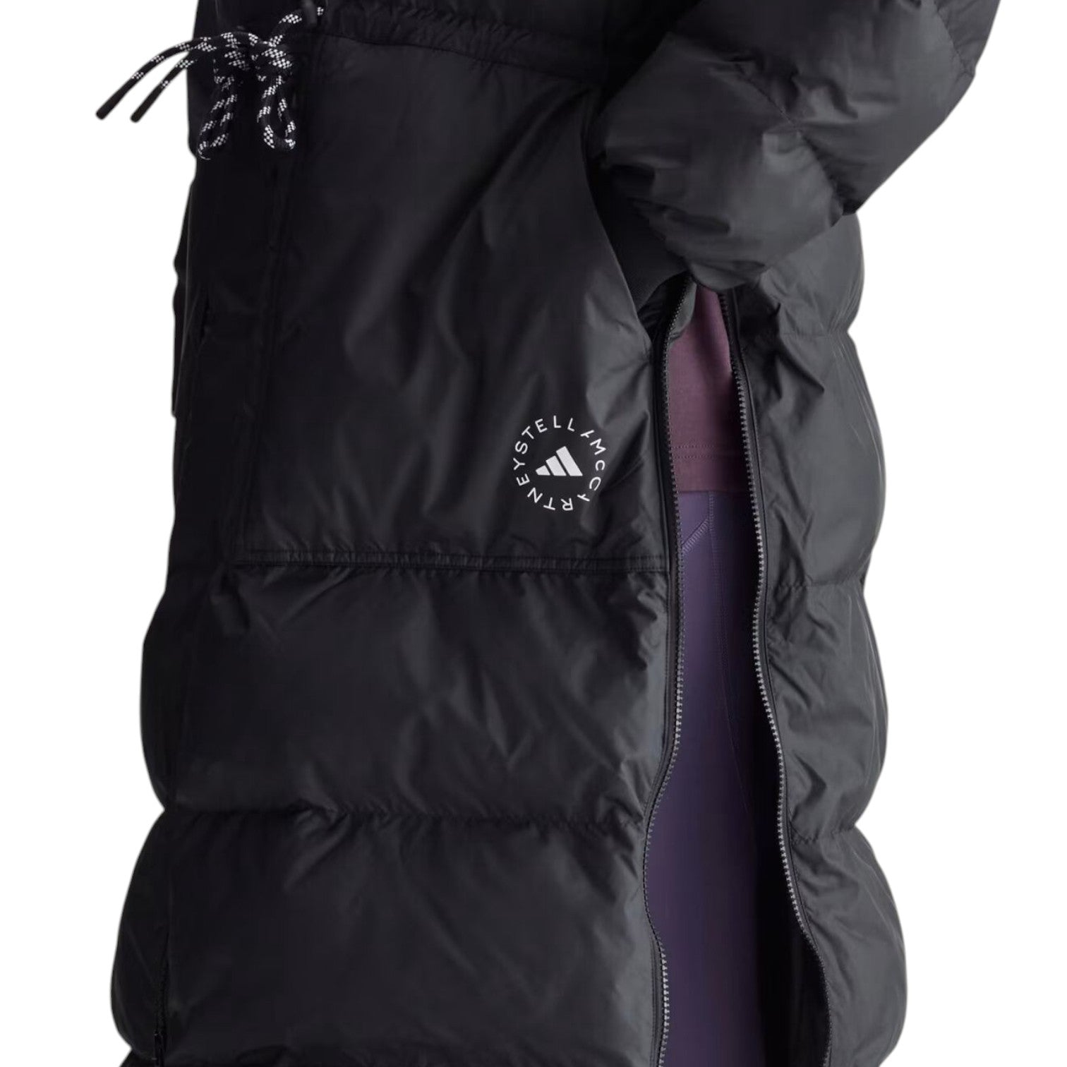 (WMNS) x Stella McCartney Long Padded Winter Jacket 'Black'