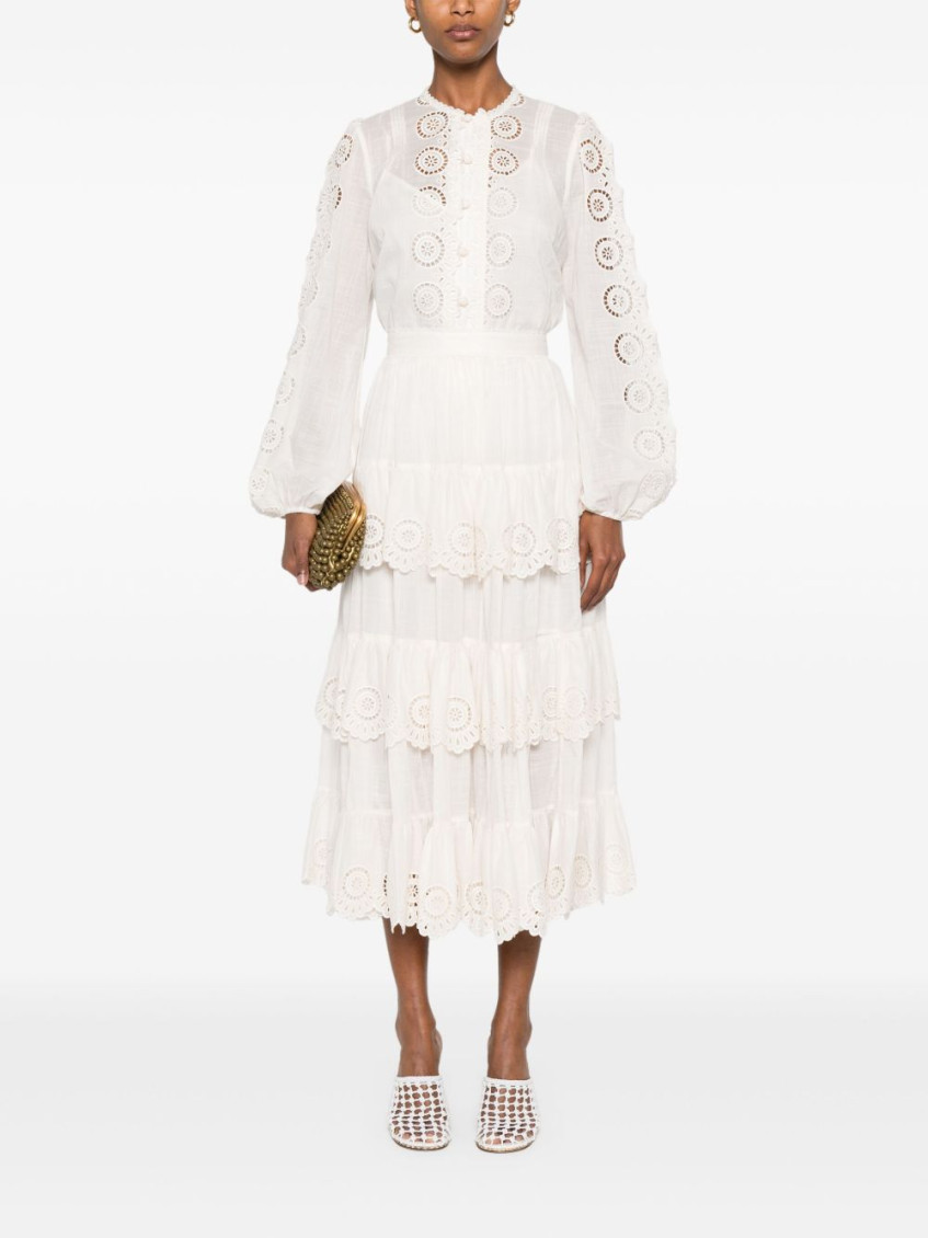 Lucky Embroidered Blouse