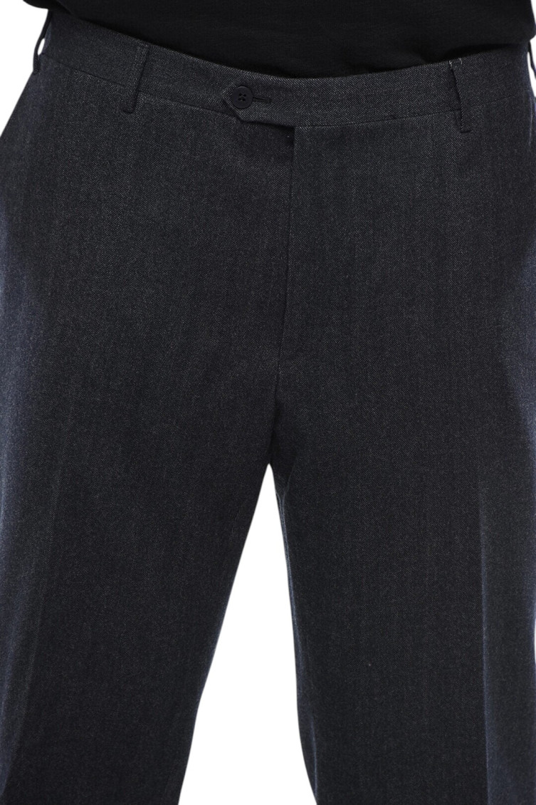 Dark Blue Tailored Pants