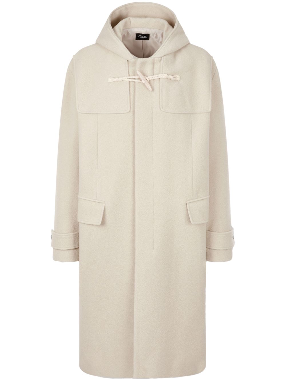 Hooded duffle coat - Neutrals