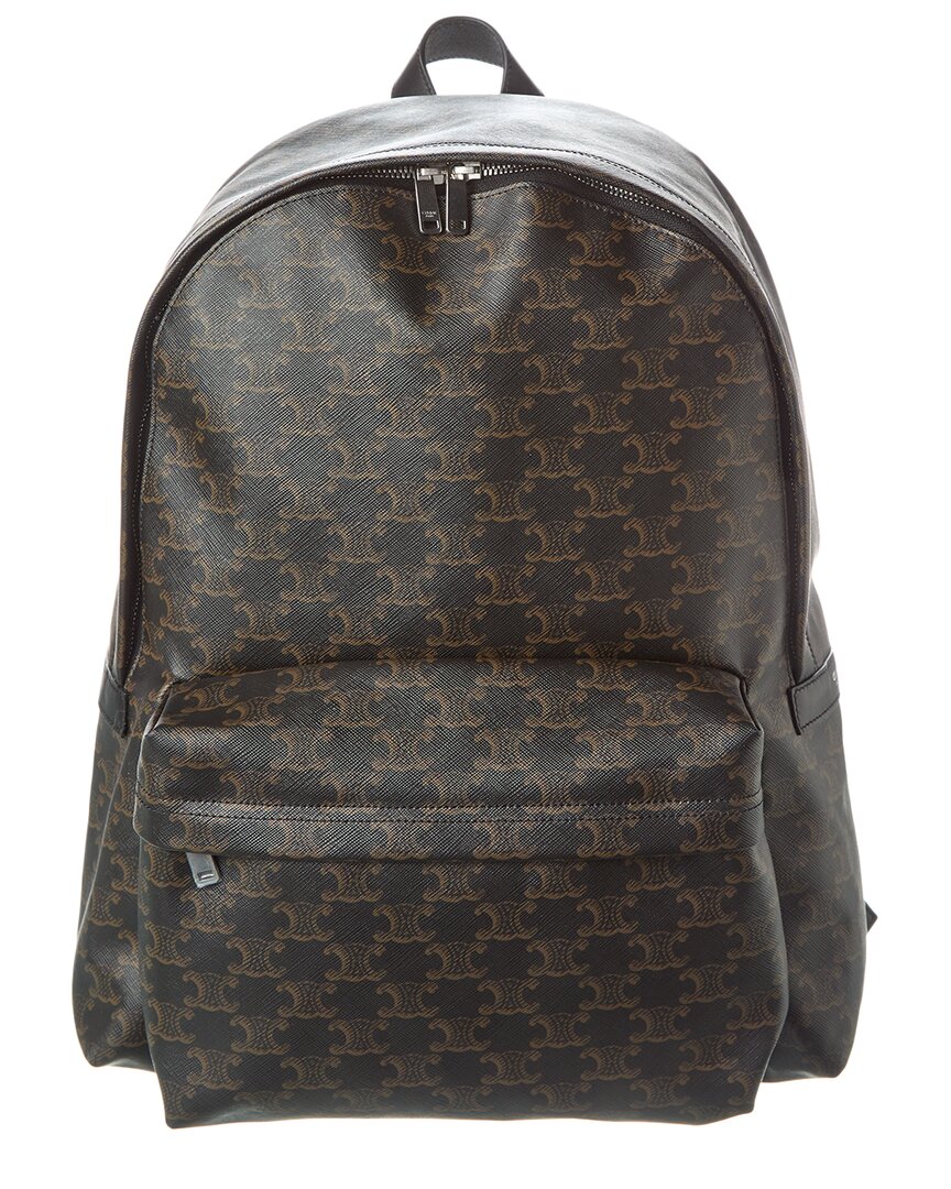 Triomphe Canvas & Leather Backpack