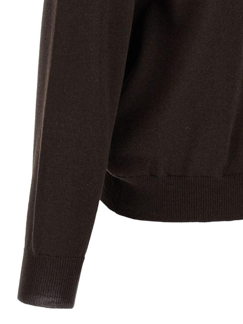Wool Collar Sweater