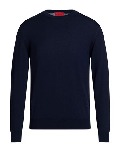 Man Sweater Midnight blue Size S Wool, Silk, Cashmere